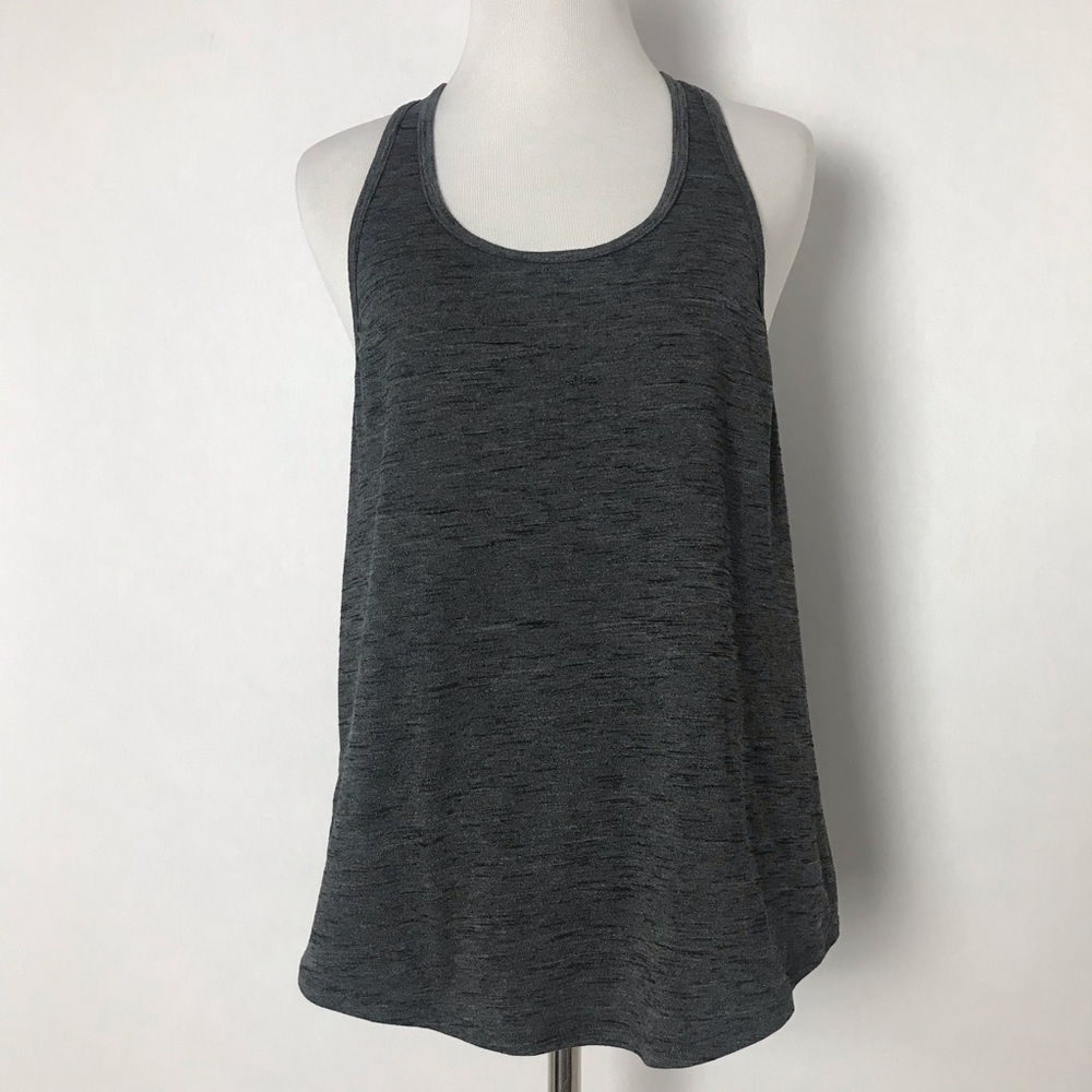 🎁 Zella Racer back Black Gray Size Small Women’s Athletic Top